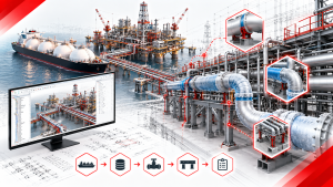 LNG and Offshore Piping in Octave Forte 3D | Where Support Density and Cryogenic Complexity Make Automation Matter Most