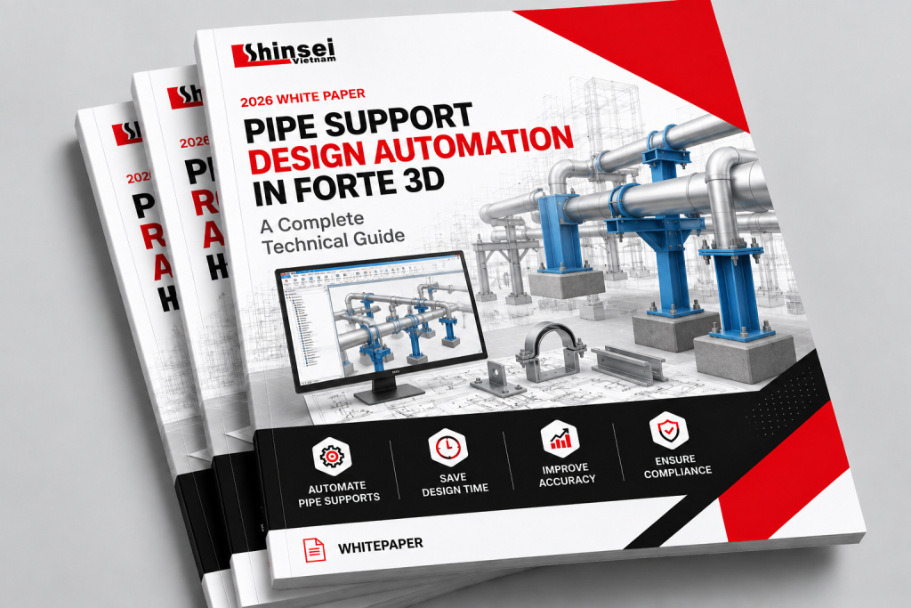 Pipe Support Design Automation in Forte 3D: A Complete Technical Guide
